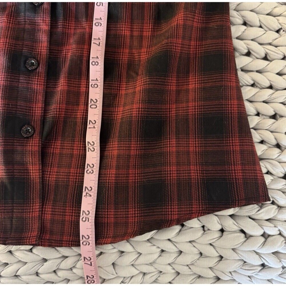 DIXXON Flannel 24th Anniversary Self Titled Album The Slipknot Women’s Sz Medium - Picture 9 of 9